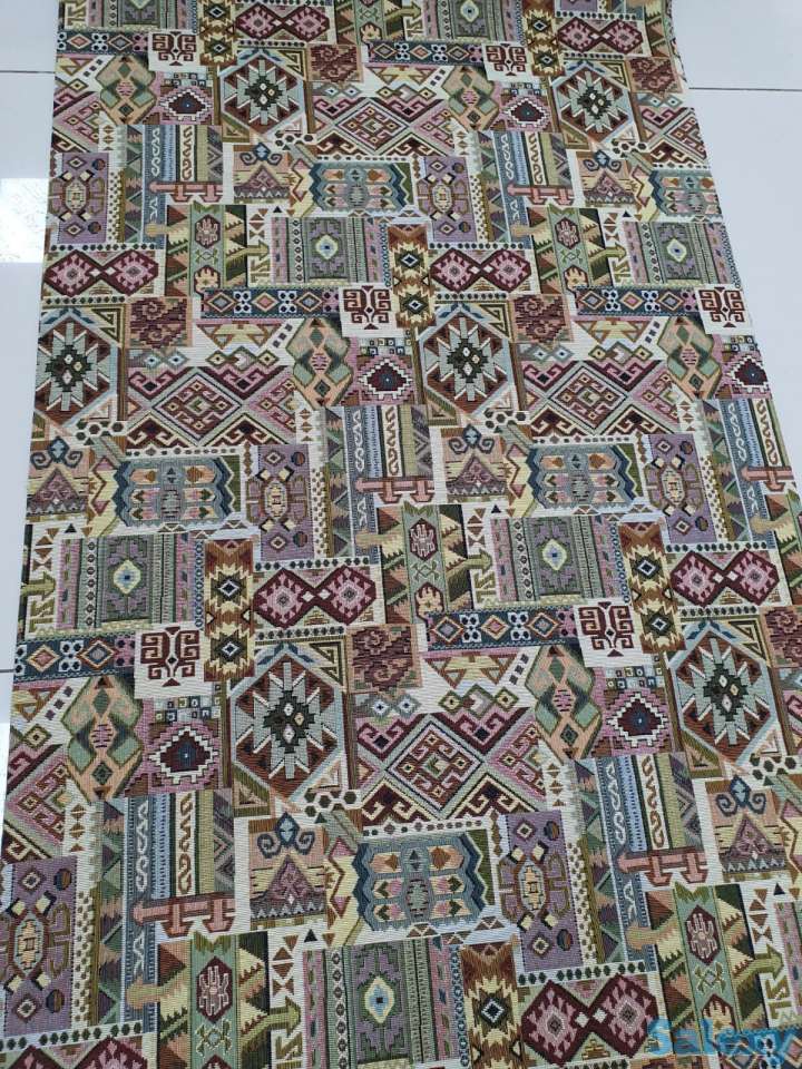 Гобеленовый итальянский коврик метражом, ковровая дорожка 65 см, фотография 2