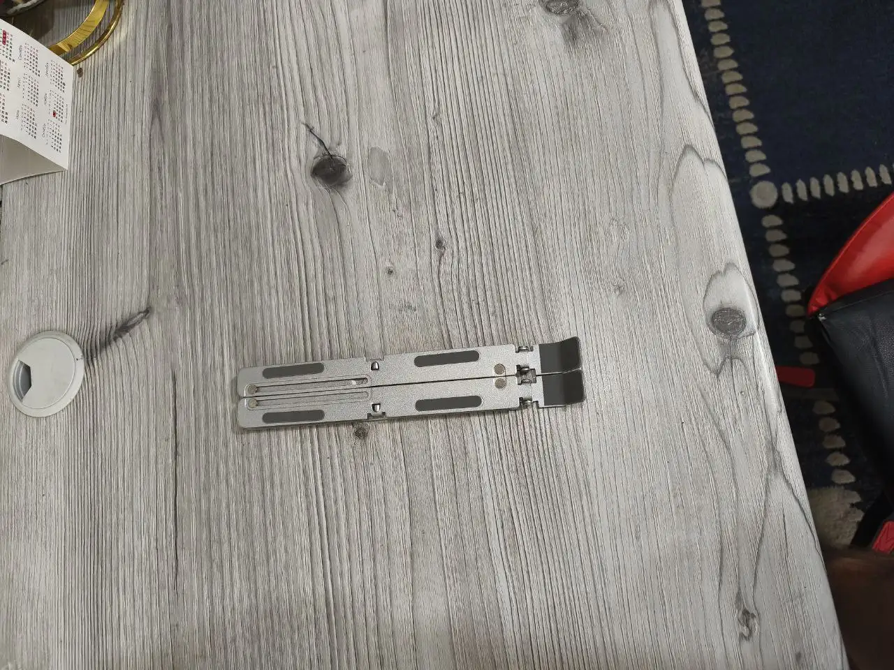 Подставка для ноутбука металлическая, складная, фотография 3