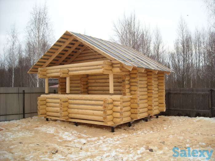 Бани, Беседки, Дома из экологического и натурального материала с Завода, фотография 2