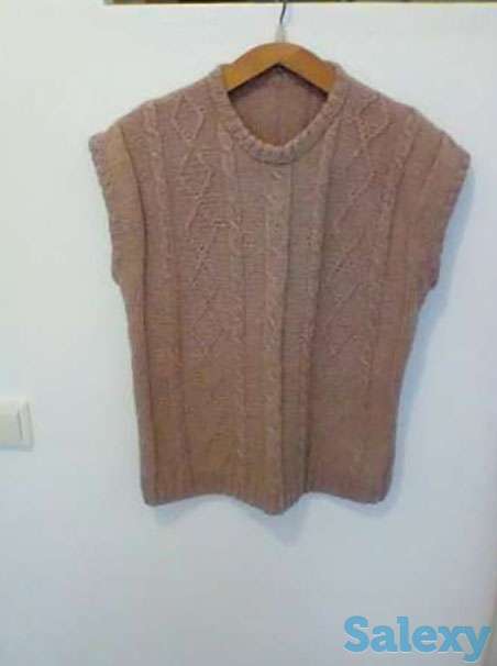 Новый Жилет чистая шерсть, фотография 1