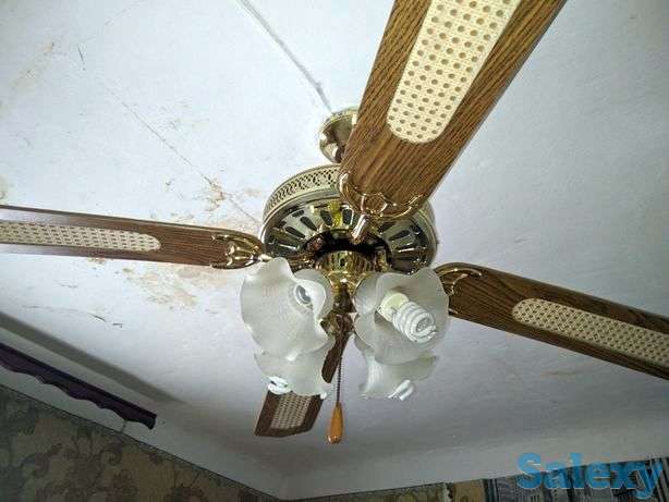 Люстра - вентилятор, фотография 1