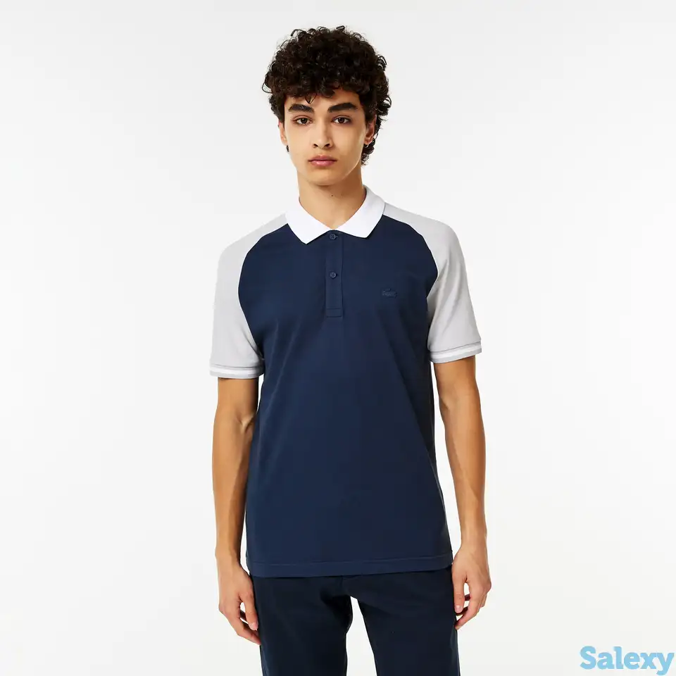 Мужское поло lacoste slim fit, фотография 1