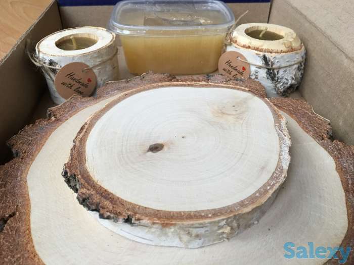 Набор из спилов, меда и свечей., фотография 3