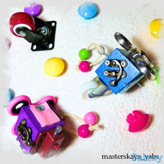 БизиКубики Бизиборд Бизидом Развивающиеигрушки, фотография 1