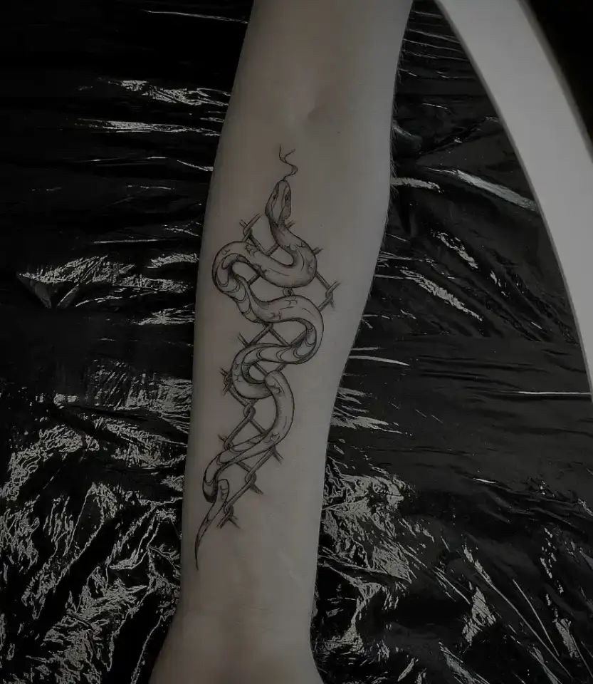 Художественная татуировка, фотография 7