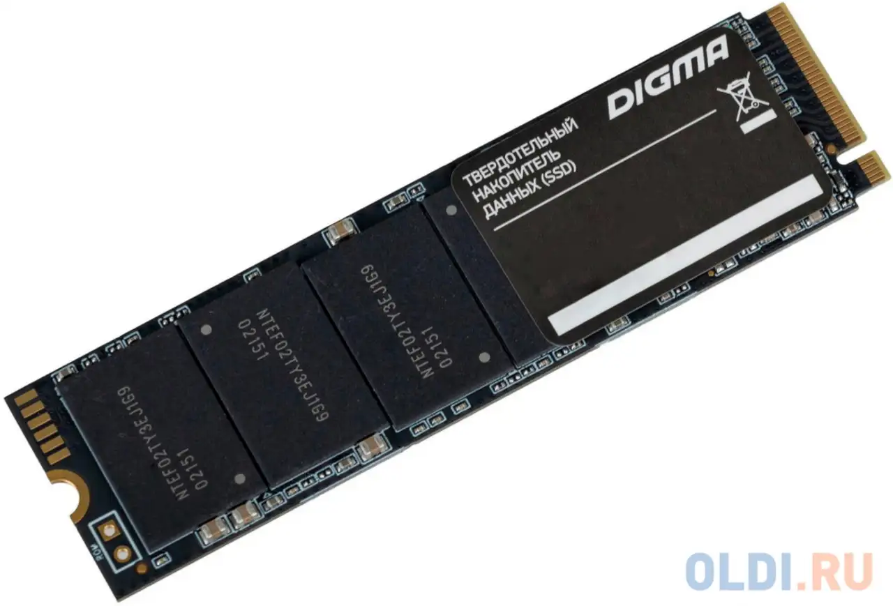 Ssd накопитель digma top p8 4 tb pci-e 4.0 х4, фотография 1