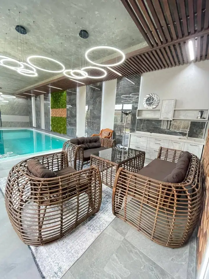 Мебель из искуственного ротанга цена указано за 1самое дешевое плетенное кресло, фотография 7