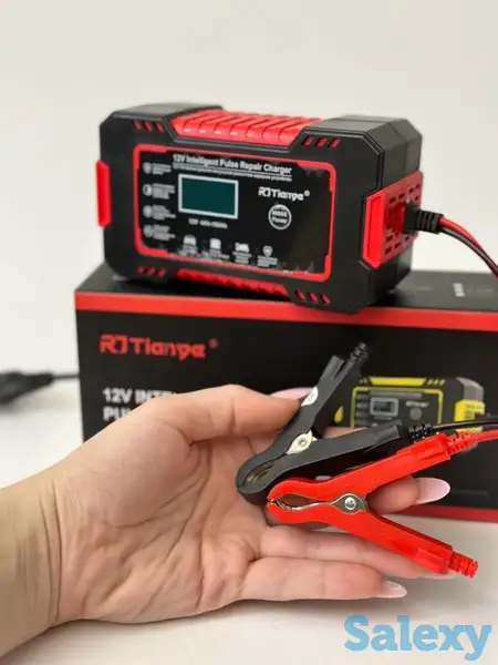 RJ Tianye! Цифровое зарядное устройство для АКБ. 6 А, 12 В. Топ 2023г, фотография 2