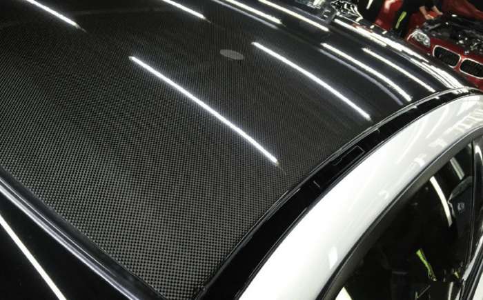 Глянцевый карбон 4д желтый, авто пленки, фотография 1