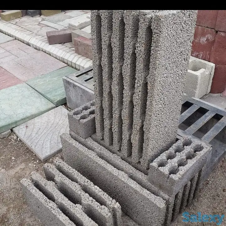 Сплитерные блоки,прямоугольные брусчатки вибропрессованные, газоблоки, фотография 5