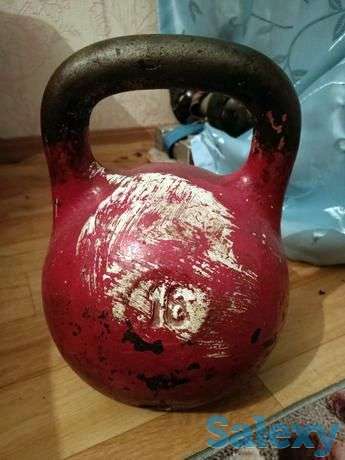 16 кг гир сатылады, 9 мик.да, фотография 1