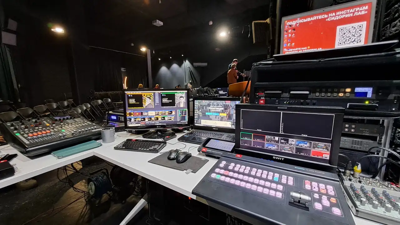 Услуги видеосъемки и трансляции на экраны с одной или нескольких профессиональных камер., фотография 1