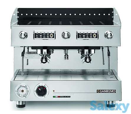 Кофемашина Sanremo Capri SAP DLX 2 гр. черная полуавтоматическая., фотография 4