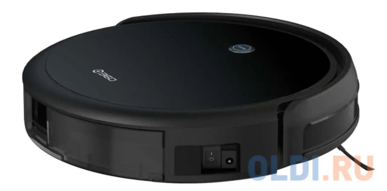Робот-пылесос 360 c50-1 сухая влажная уборка чёрный, фотография 1