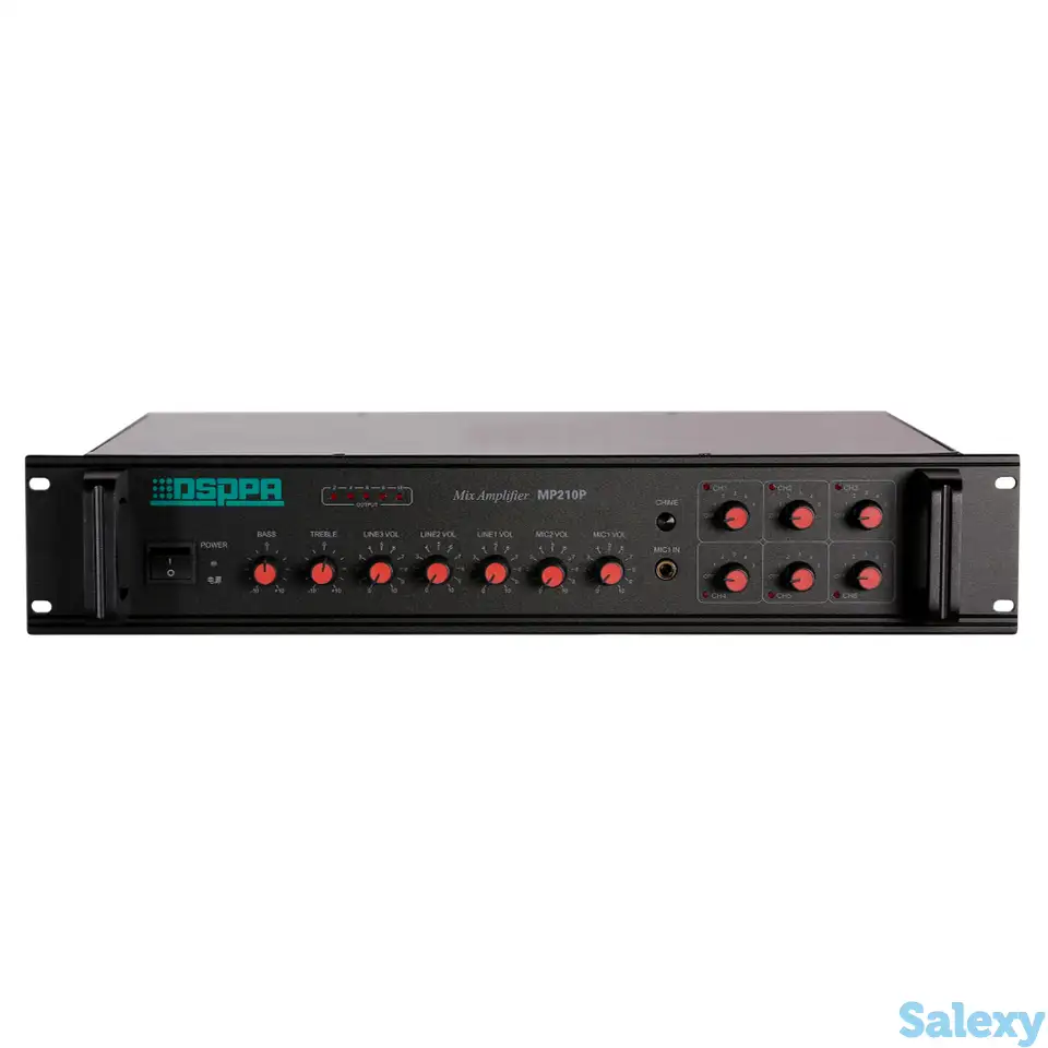 Микшер-усилитель dsppa mp210p, фотография 1