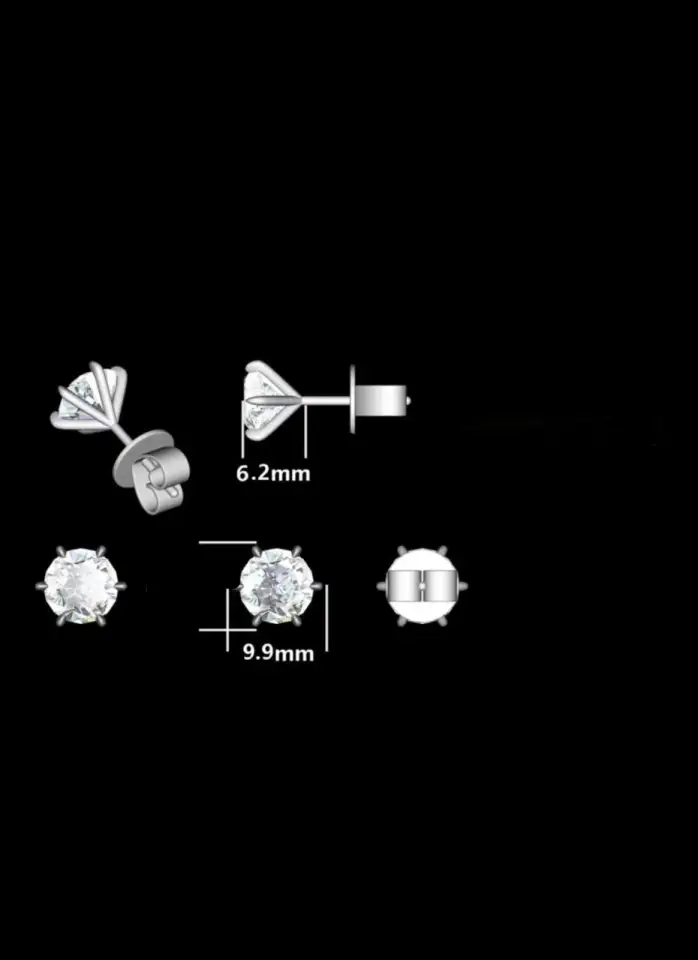 Серьги с бриллиантами 4 карата, фотография 5