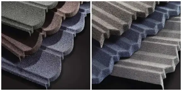 Оборудование для производства металлочерепицы с напылением крошкой, фотография 2