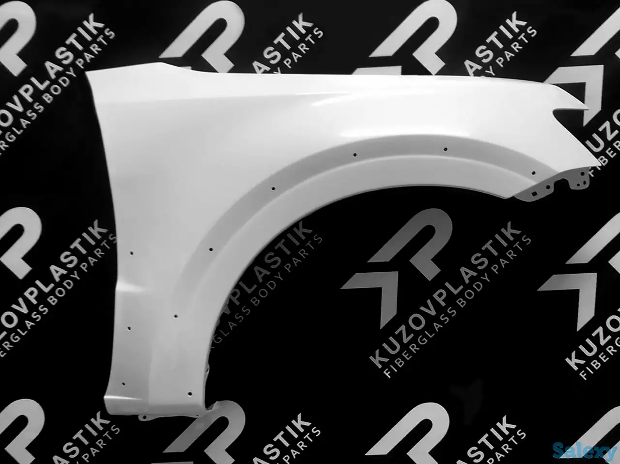 Крыло на Mitsubishi Pajero 4 из стеклопластика., фотография 1