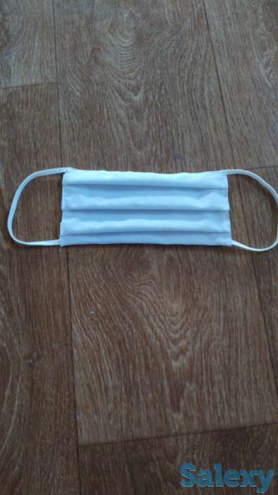 Продам маски многоразовые хб, спанбонд и резинки 3мм, фотография 2