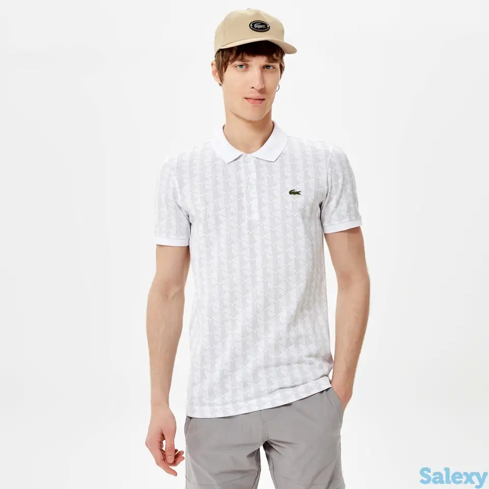 Мужское поло lacoste regular fit, фотография 1