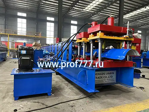 Оборудование для производства фигурного кровельного конька, фотография 1