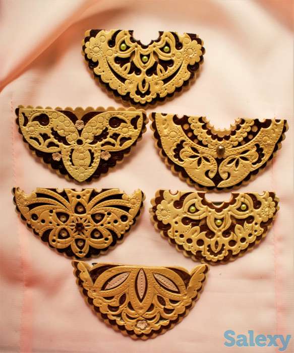 Заколки для волос из бересты, фотография 3