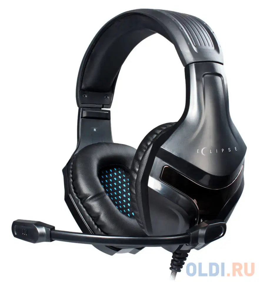 Игровая гарнитура проводная oklick hs-l370g черный, фотография 1