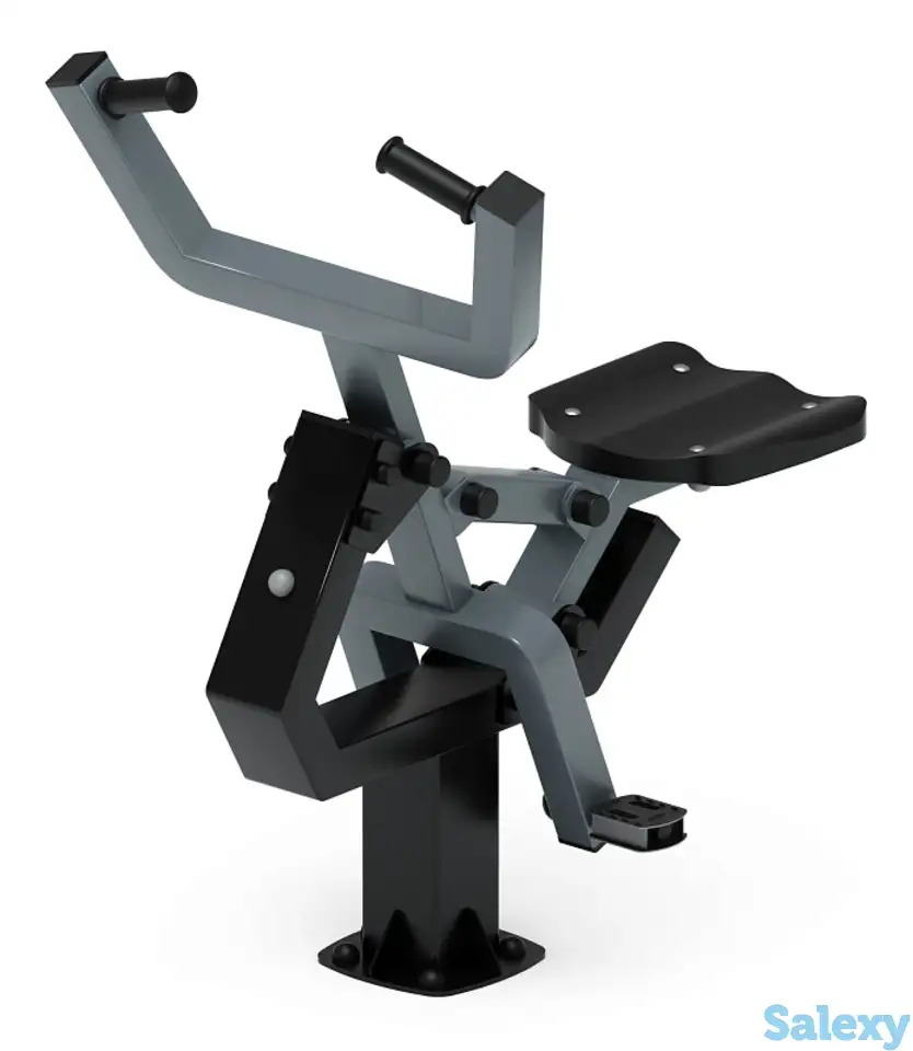 Наездник (серый) - уличный тренажер - ст 033-13, фотография 1