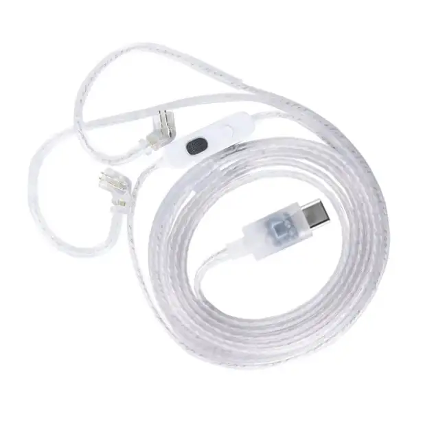 Провод IEM KZ Type C на QDC 0,75  MIC, фотография 1