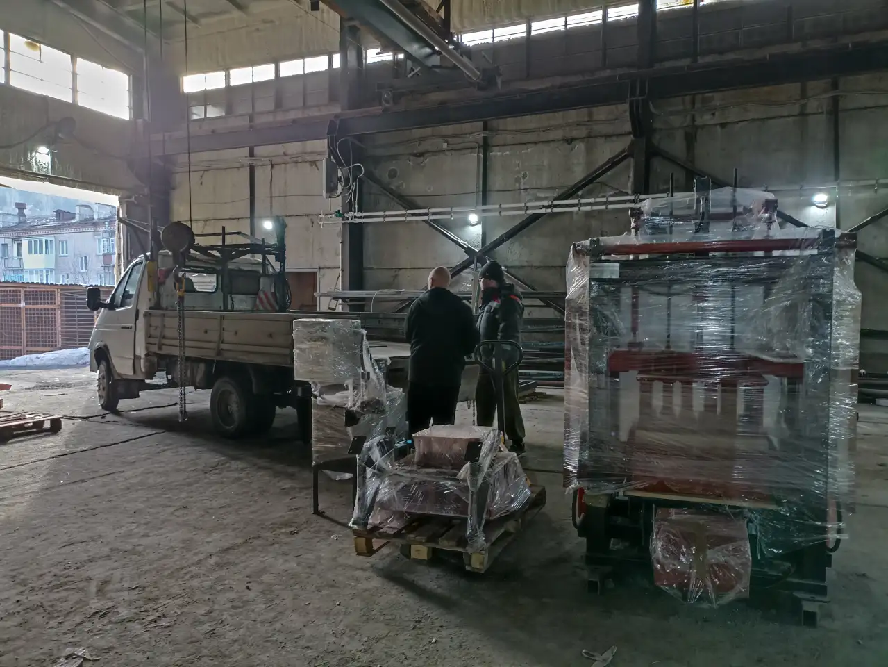 Вибропресс Гранит Старт А-02 для производства плитки, блоков и арболита, фотография 5