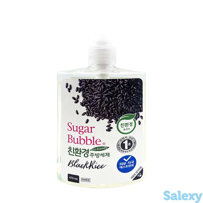 Средство для мытья посуды Sugar Bubble Black Rice (470 мл), фотография 1