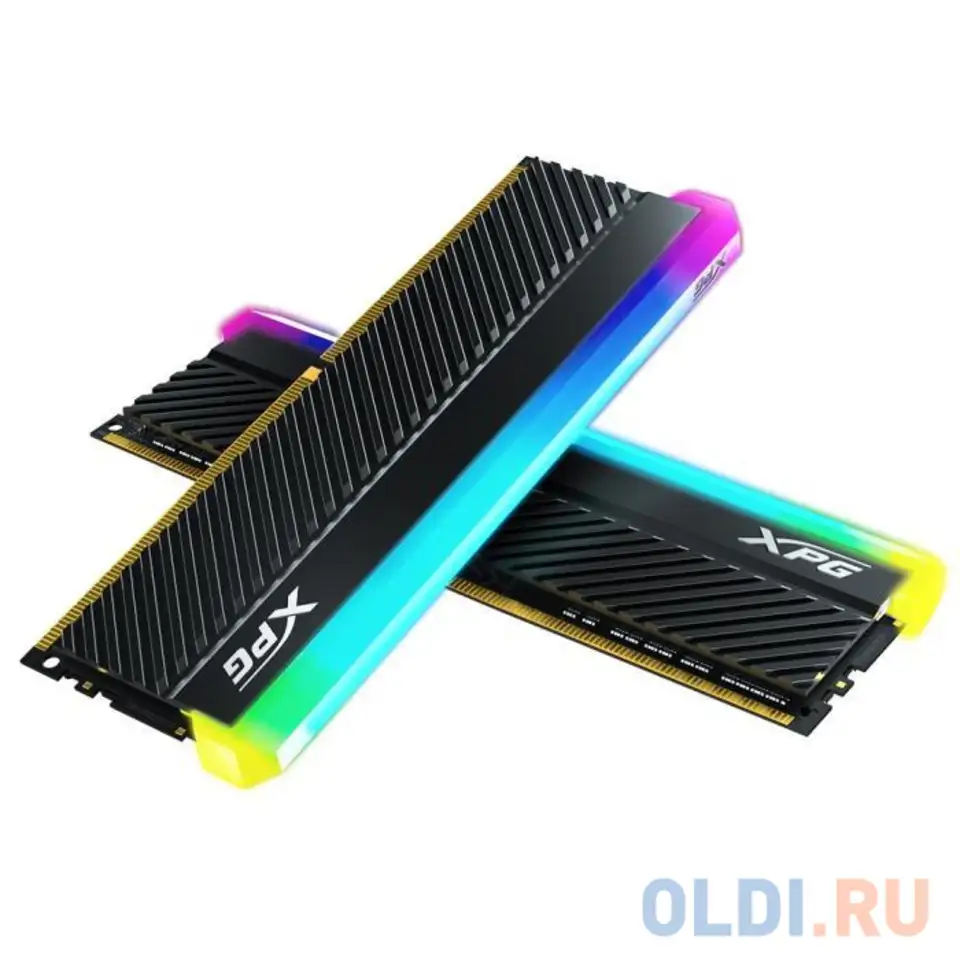 Оперативная память для компьютера a-data xpg spectrix d45g rgb dimm 16gb, фотография 1