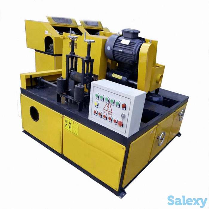 WW-FG-120 станок для очистки труб от ржавчины. 4 шлифовальные головки., фотография 1