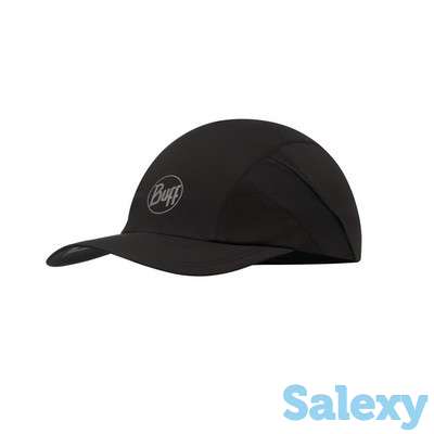 Кепка buff pro run cap r-solid black, фотография 1