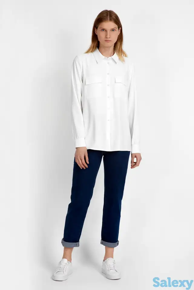 Джинсы  прямые с высокой посадкой vassa&co, фотография 1