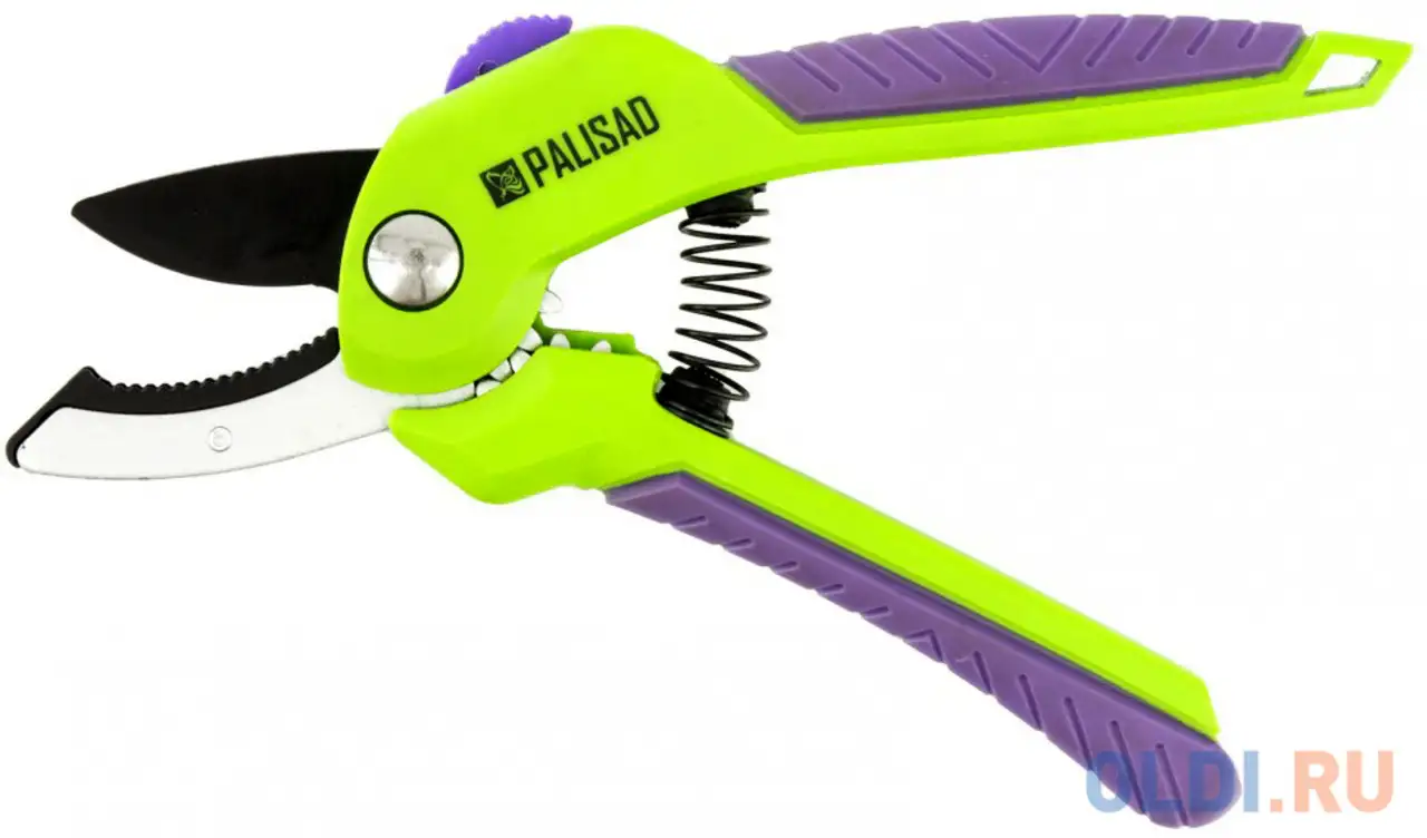 Секатор palisad 60531  210мм с наковаленкой шестерен привод 2комп.ручки, фотография 1