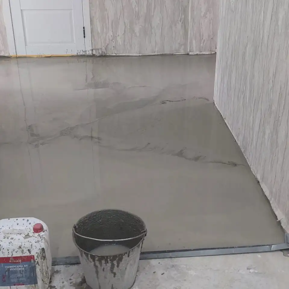 Установка Ламината наливной пол и покраска стен, фотография 3