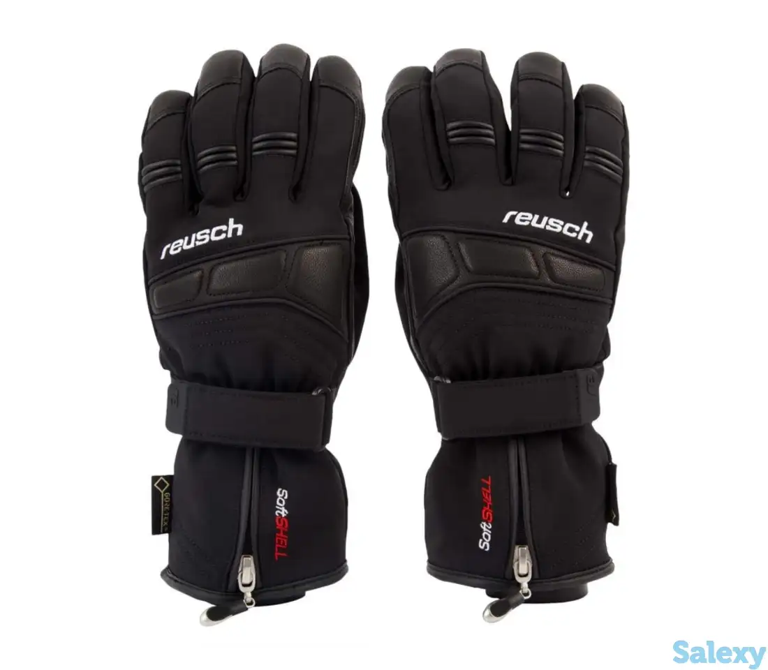 Перчатки reusch 18-19 modus gtx black, фотография 1