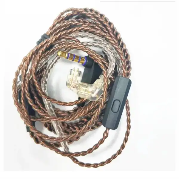 Провод IEM KZ Eerphone 3.5 на QDC 0,75  MIC, фотография 1