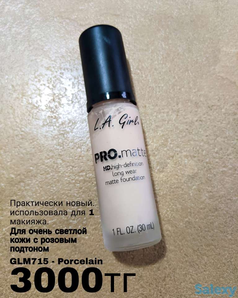 LA Girl pro matte светлый тональный крем, фотография 1