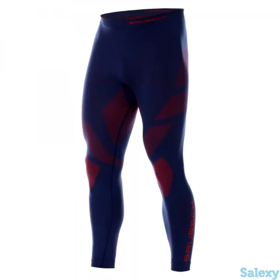 Термобрюки brubeck men dry blue/red, фотография 10