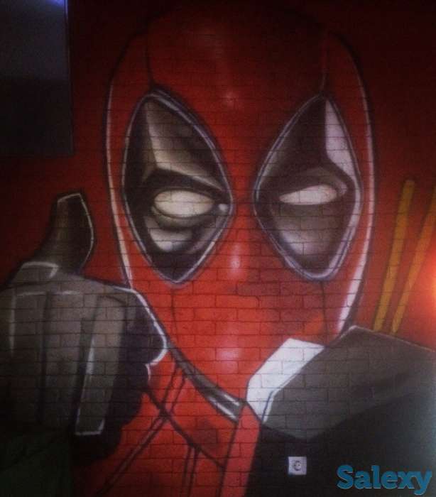 Граффити, роспись стен, декор, арт, фотография 11