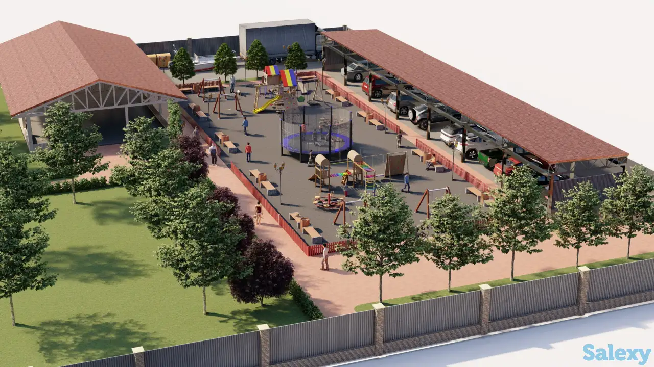 Эскизный проект, 3D Визуализация, Фасад, благоустройство, фотография 7