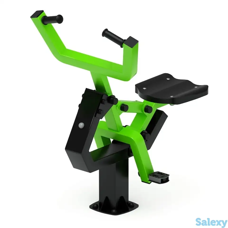 Наездник (зеленый) - уличный тренажер - ст 033-12, фотография 2
