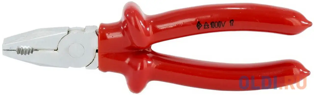 Плоскогубцы, 200 мм, комбинированные диэлектр. ручки до 1000 в, оцинкованные (низ)//, фотография 1