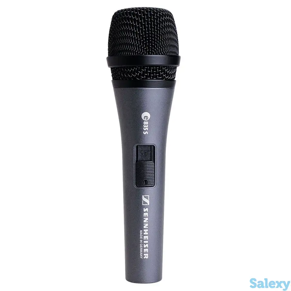 Динамический вокальный микрофон sennheiser e 835-s, фотография 1