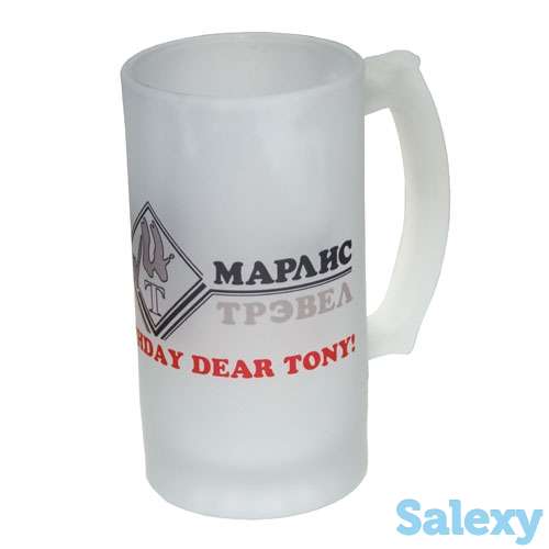Пивные кружки с печатью. Нанесение на пивные кружки Ваших логотипов и многого другого., фотография 1