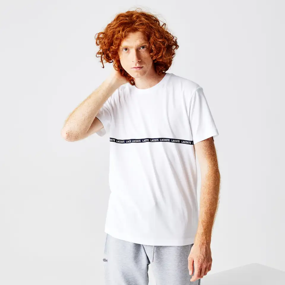 Мужская футболка lacoste slim fit, фотография 1