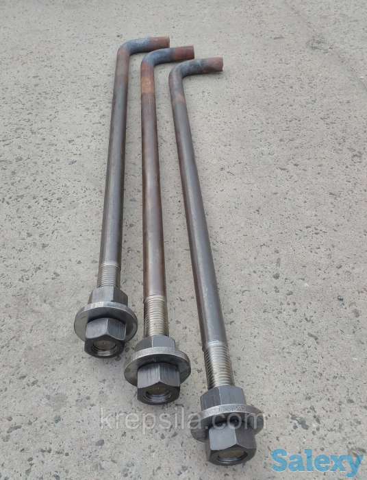 Болты ГОСТ  ДЛЯ ФУНДАМЕНТА, фотография 1