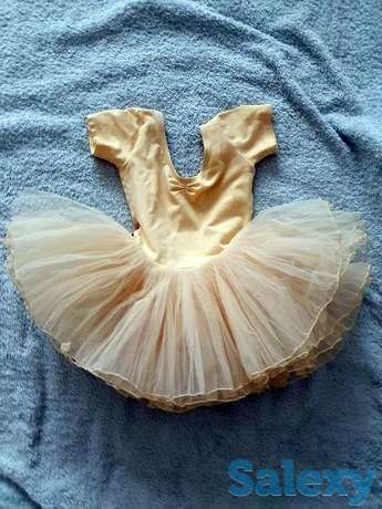 Гимнастическое, балетное детское платье купальник, фотография 1